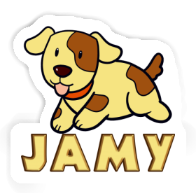 Jamy Autocollant Chien Image