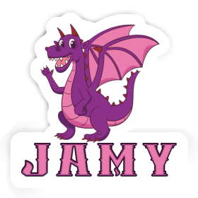 Autocollant Jamy Dragon mère Image