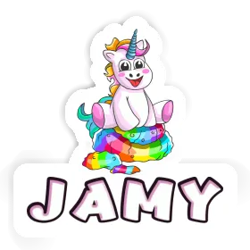 Aufkleber Jamy Baby Einhorn Image