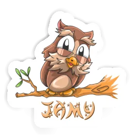 Eule Sticker Jamy Image