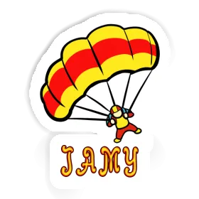 Aufkleber Fallschirmspringer Jamy Image