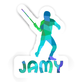 Escrimeur Autocollant Jamy Image