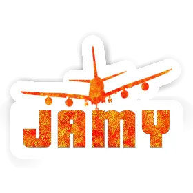 Autocollant Jamy Avion Image