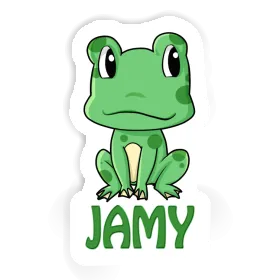 Sticker Jamy Frog Image