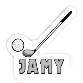 Sticker Jamy Golfschläger Image
