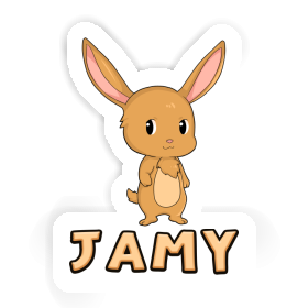 Hase Aufkleber Jamy Image