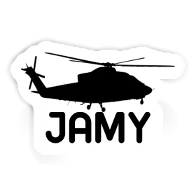 Hélicoptère Autocollant Jamy Image