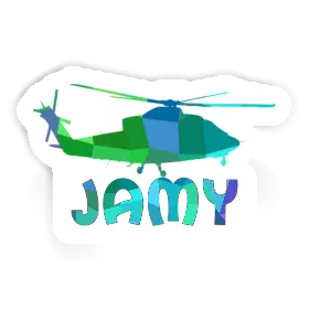 Autocollant Jamy Hélicoptère Image