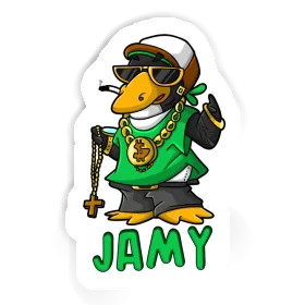 Jamy Aufkleber Pinguin Image
