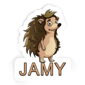 Jamy Sticker Hedgehog Image