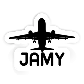 Autocollant Jumbo-Jet Jamy Image