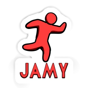 Sticker Läufer Jamy Image