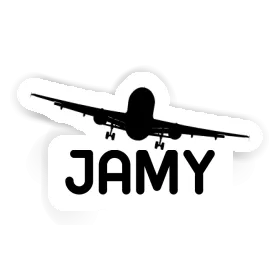 Autocollant Avion Jamy Image