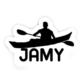 Sticker Jamy Kayaker Image