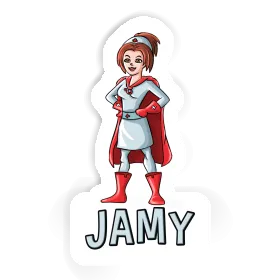 Jamy Autocollant Infirmière Image