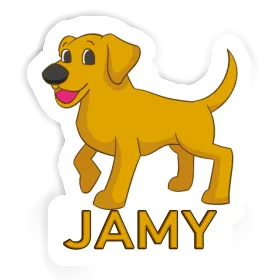 Hund Sticker Jamy Image