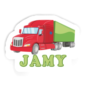 Sticker Articulated lorry Jamy Image