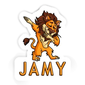Lion Autocollant Jamy Image