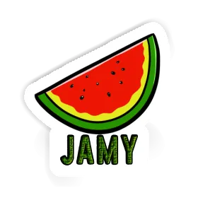 Autocollant Jamy Pastèque Image