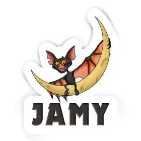 Aufkleber Jamy Fledermaus Image