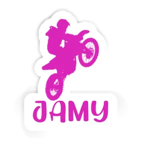 Jamy Sticker Motocross-Fahrer Image
