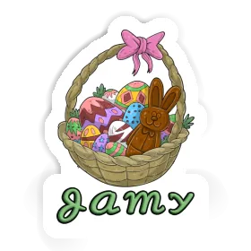 Aufkleber Osternest Jamy Image