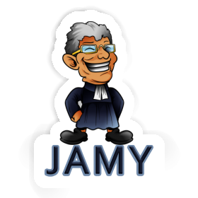 Jamy Autocollant Révérend Image