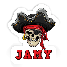 Sticker Jamy Piratenkopf Image