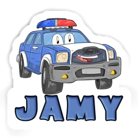 Jamy Sticker Polizeiauto Image