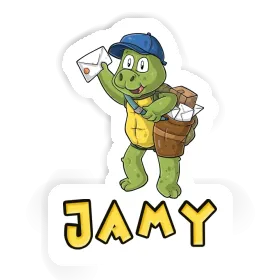 Livreur Autocollant Jamy Image