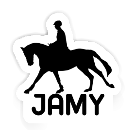 Sticker Jamy Horse Rider Image