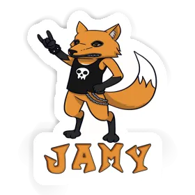 Aufkleber Rocker-Fuchs Jamy Image