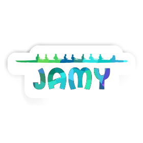 Autocollant Bateau à rames Jamy Image
