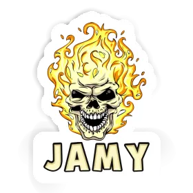 Jamy Sticker Feuerkopf Image