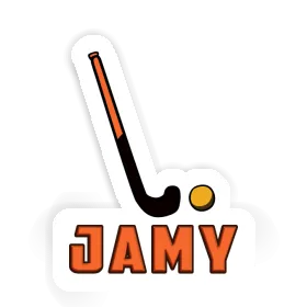 Jamy Aufkleber Unihockeyschläger Image