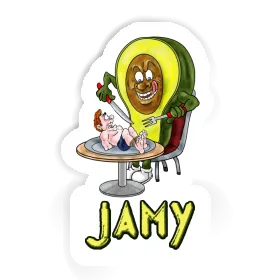 Sticker Jamy Avocado Image
