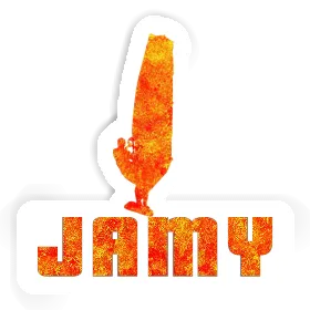 Jamy Sticker Windsurfer Image