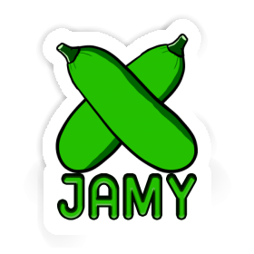 Jamy Autocollant Courgette Image