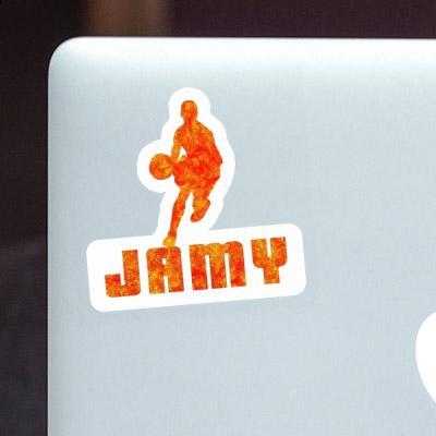 Jamy Aufkleber Basketballspieler Laptop Jamy Aufkleber Basketballspieler Laptop Image