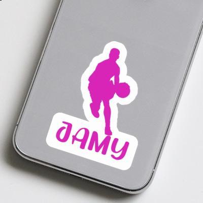 Sticker Jamy Basketball Player Gift package Image