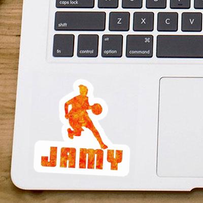 Sticker Jamy Basketball Player Gift package Image