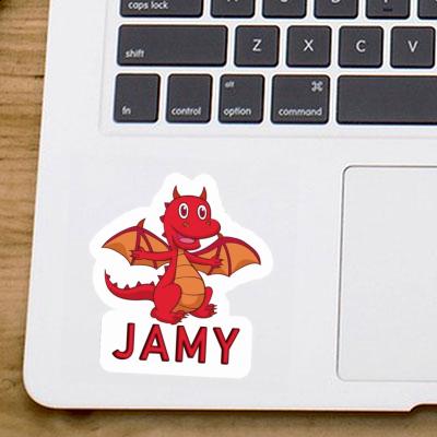 Jamy Autocollant Bébé dragon Image