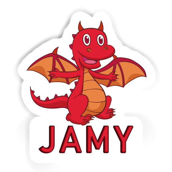 Jamy Autocollant Bébé dragon Laptop Image