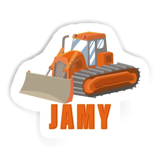 Aufkleber Jamy Bagger Notebook Aufkleber Jamy Bagger Gift package Image