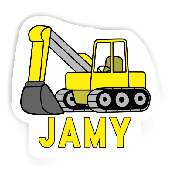 Jamy Aufkleber Bagger Image