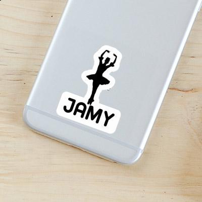 Ballerina Sticker Jamy Notebook Image