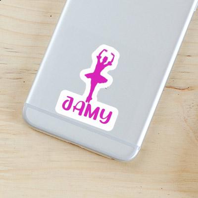 Sticker Ballerina Jamy Laptop Image