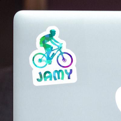 Sticker Jamy Biker Notebook Sticker Jamy Biker Gift package Image