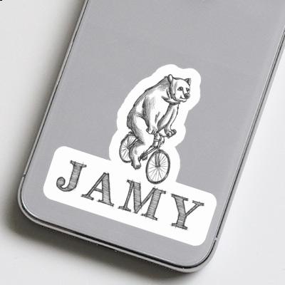 Autocollant Cycliste Jamy Notebook Autocollant Cycliste Jamy Gift package Image