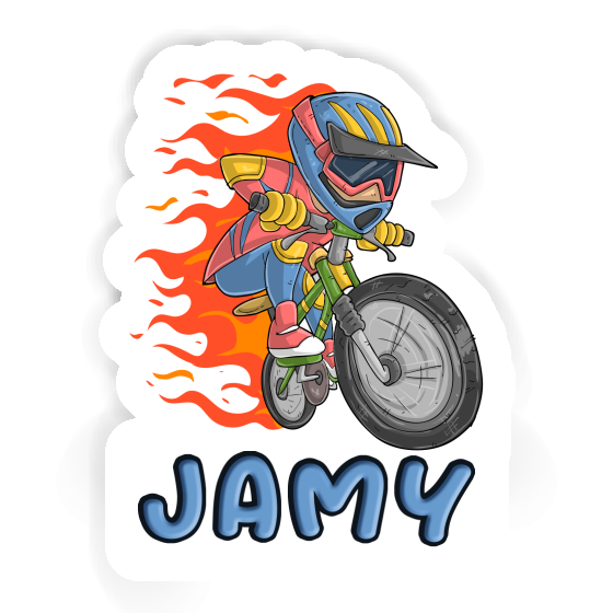 Jamy Autocollant Vététiste Laptop Image